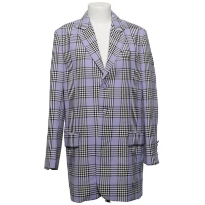 Blazer (Violet, Blanc, Noir) de Uterqüe Polyester, Viscose