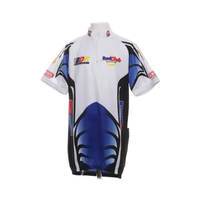 Maillot de vélo (Bleu, Blanc, Noir, Rouge) de Alex Polyester