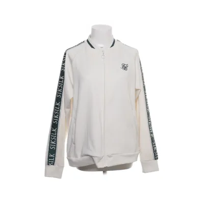 Veste de sport (SSW-3993 LUXE CLUB TAPE BOMBER) de SikSilk Élasthane, Polyester