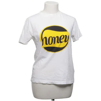 T-shirt (White, Yellow, Black) from Ganni Cotton