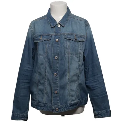Veste en jean (Bleu) de XLNT by KappAhl Coton, Élasthane