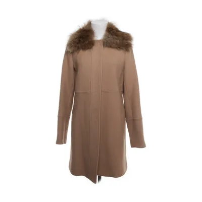 Winter coat (Beige) from Tru Trussardi Acetate, Polyamide, Polyester, Wool, Fox fur