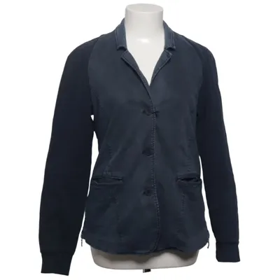 Jacket (Blue) from European Culture Cotton, Viscose