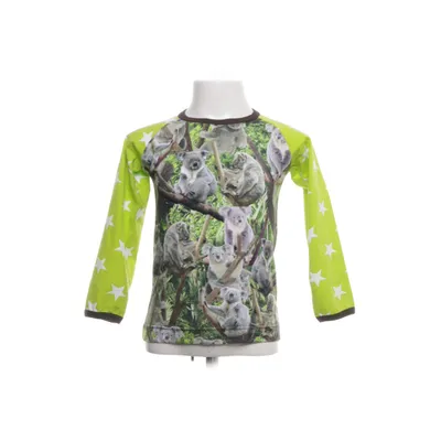 Lange mouwen shirt (Groen, Meerkleurig) van Kameleont Design Katoen