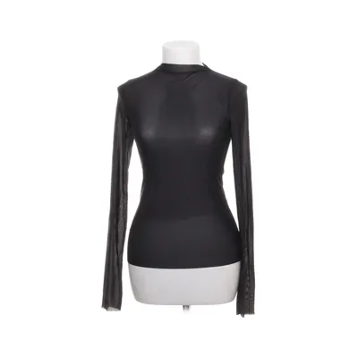 Långärmad t-shirt (Allison Mockneck Longsleeve) från Weekday Elastan, Polyamid