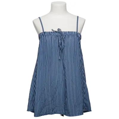 Jurk (Blauw, Wit) van New Collection Polyester