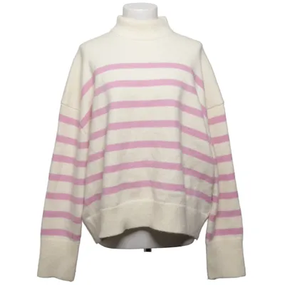 Turtleneck (Hvid, Pink) fra Cras Akryl, Bomuld, Polyamid, Uld