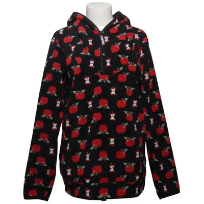 Capuchon sweater (Zwart, Rood, Meerkleurig) van Blutsgeschwister Katoen, Elastaan, Polyester