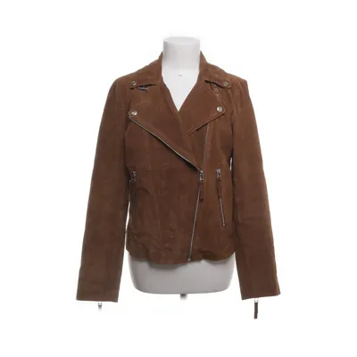 Bikerjacka (Brun) från Esmara by Heidi Klum Polyester, Skinn