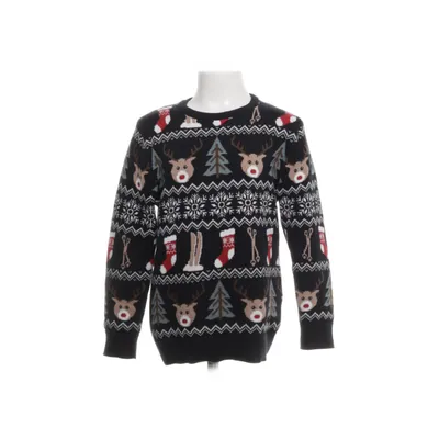 Kersttrui (Zwart, Meerkleurig) van D.M.D by Denim Day Katoen