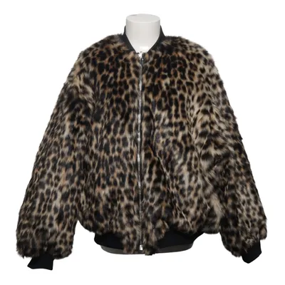 Reversible jacket (Brown, Black) from Oh April Acrylic, Polyester