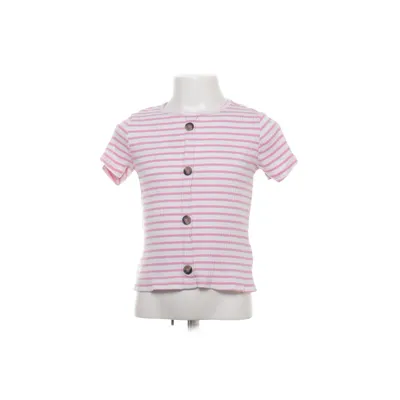 Kortärmad skjorta (Rosa, Vit) från Dopo Dopo Bomull, Elastan, Polyester