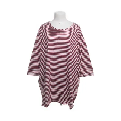 T-shirt (White, Pink) from Pure by Ulla Popken Organic cotton