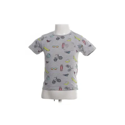 T-shirt (Grå, Flerfärgad) från Pusblu Bomull, Polyester