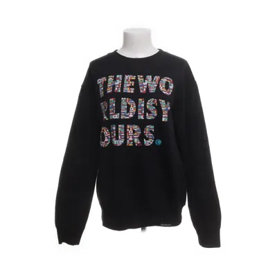 Collegetröja (Svart, Flerfärgad) från New Black Bomull, Polyester