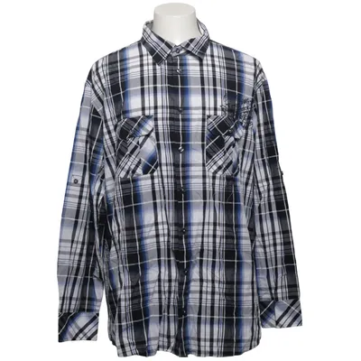 Shirt (Blauw, Zwart, Wit) van Bonita Men Katoen