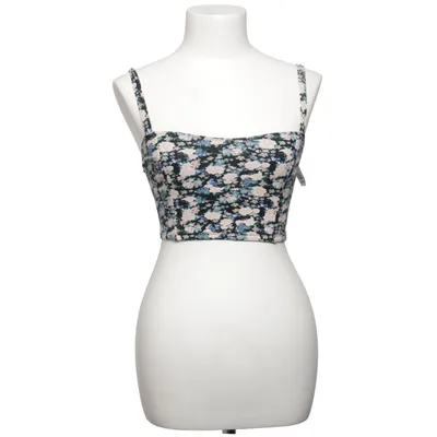 Crop top (Svart, Rosa, Blå) från Garage Bomull, Elastan
