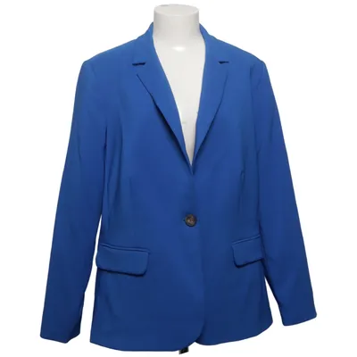 Blazer (Blauw) van Ms Mode Elastaan