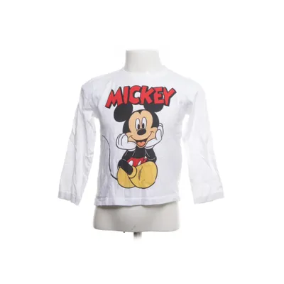 Långärmad t-shirt (Vit) från Mickey Mouse Bomull