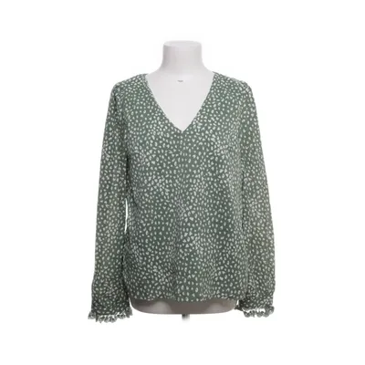 Blouse (Green, White) from Emma Ella Polyester