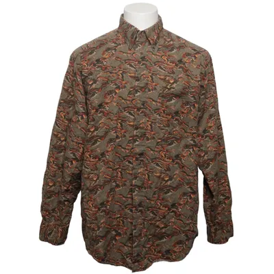 Chemise (Vert, Orange, Marron) de Roundtree & Yorke Coton