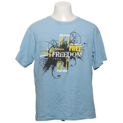 T-shirt (Bleu, Multicolore) de Anvil Coton