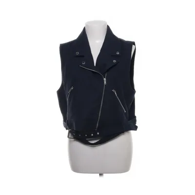 Bikervest (Blå) fra Monki Polyester, Uld