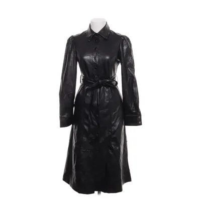 Manteau (Noir) de Ciminy Coton, Polyuréthane