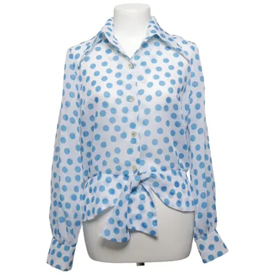 Blouse (Bleu, Blanc) de Rémy Polyester