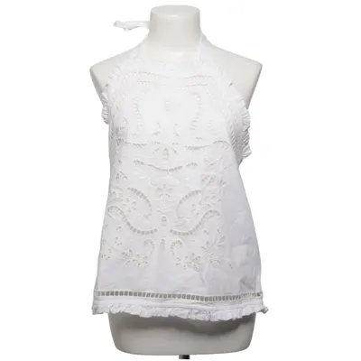 Top (Wit) van Sézane Katoen, Polyester