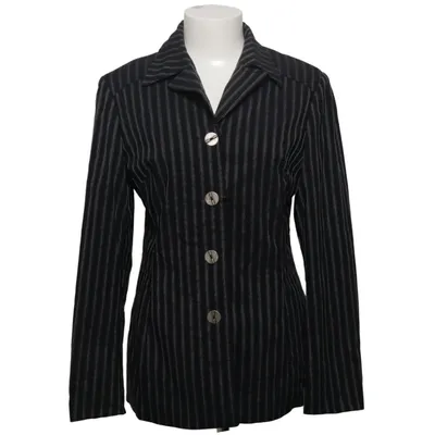 Blazer (Black, White) from Christine Collection Elastane, Polyamide, Polyester, Viscose