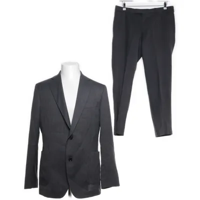 Pak (Grijs) van Oscar Jacobson Polyester, Wol