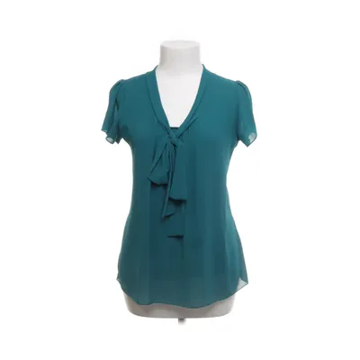 Pussy bow blouse (Petrol green) from Manguun Cotton, Elastane, Polyester