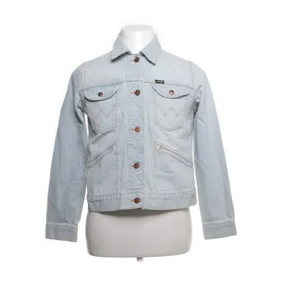 Spijkerjas (Blauw) van Wrangler Katoen