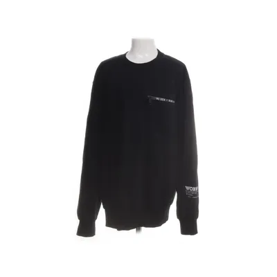 Collegetröja (Svart, Vit) från Woxo 720° Bomull, Polyester