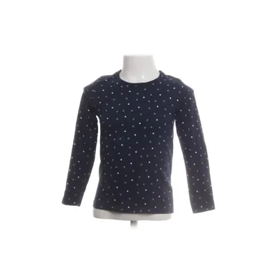 Långärmad t-shirt (Blå, Vit) från Kids Bomull, Elastan