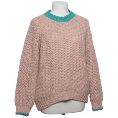 Sweater (Pink, Turkis) fra Dr.Bloom Akryl, Alpacauld, Viscose