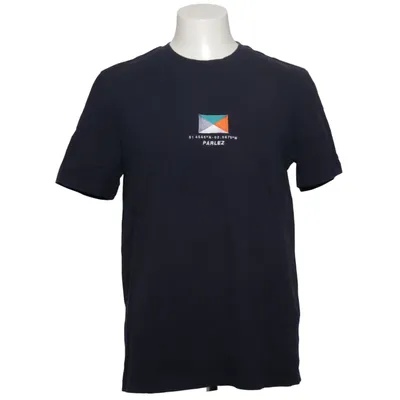 T-shirt (Bleu) de Parlez Coton biologique