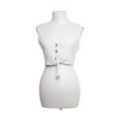 Crop top (Wit) van Pull & Bear