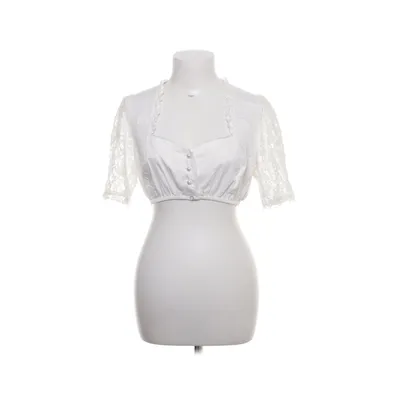 Dirndl blouse (Wit) van Krüger Katoen