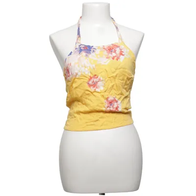Halterneck top (Gul, Flerfarvet) fra Eclectic