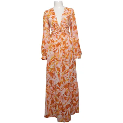 Jurk (Roze, Oranje, Meerkleurig) van Elenza by L&L Polyester