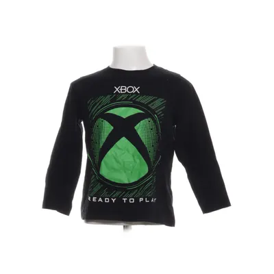 T-shirt à manches longues (Noir, Vert) de Xbox Coton