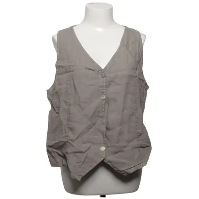 Vest (Beige) from Puro Lino Linen
