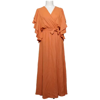 Robe longue (Orange) de Verso Polyester