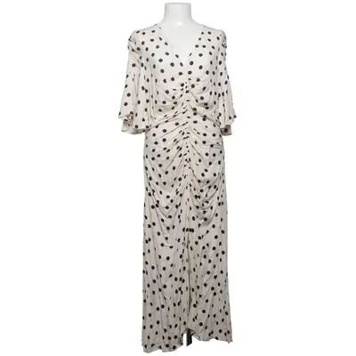 Maxi jurk (Beige, Zwart) van Lindex Viscose