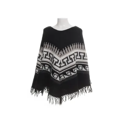 Poncho (Svart, Flerfärgad) från Rocky Akryl, Ull