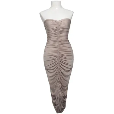 Kjole (Ruched Tube Dress) fra NLY One Elastan, Polyester