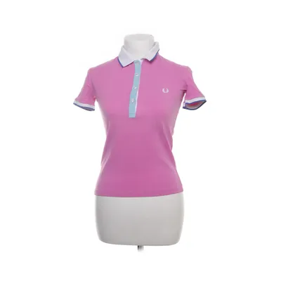 Pikétröja (Rosa, Vit, Blå) från Fred Perry