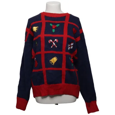 Christmas sweater (Blue, Red, Multicolored) from Karen Scott Acrylic